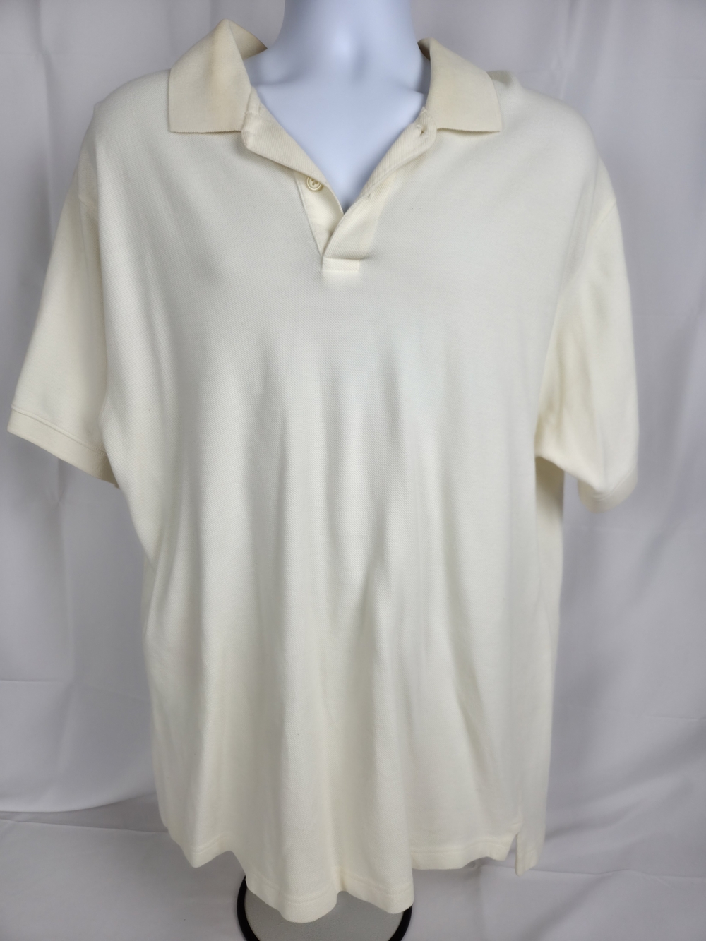 John Ashford Men's Polo Shirt in Cream